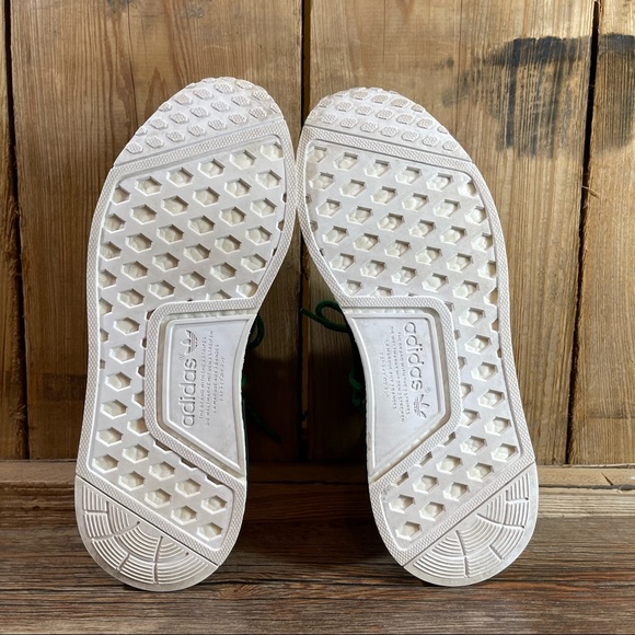 Adidas PW Pharrell Williams Human Race Kelly Green Sneakers Mens Shoes Size 9 - Picture 8 of 15